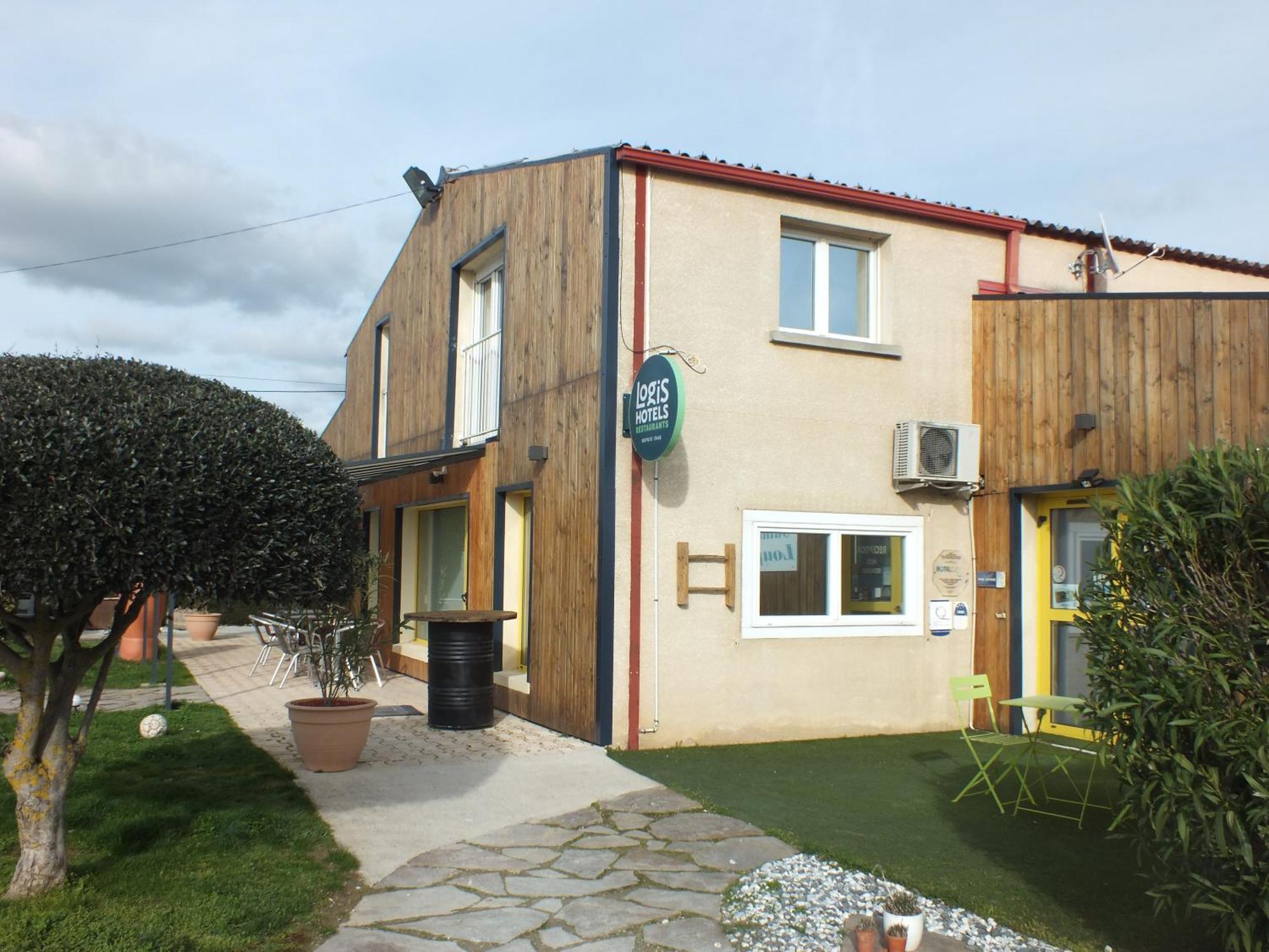 Logis Hotel Restaurant Le Clos Saint Loup Bram Exterior foto
