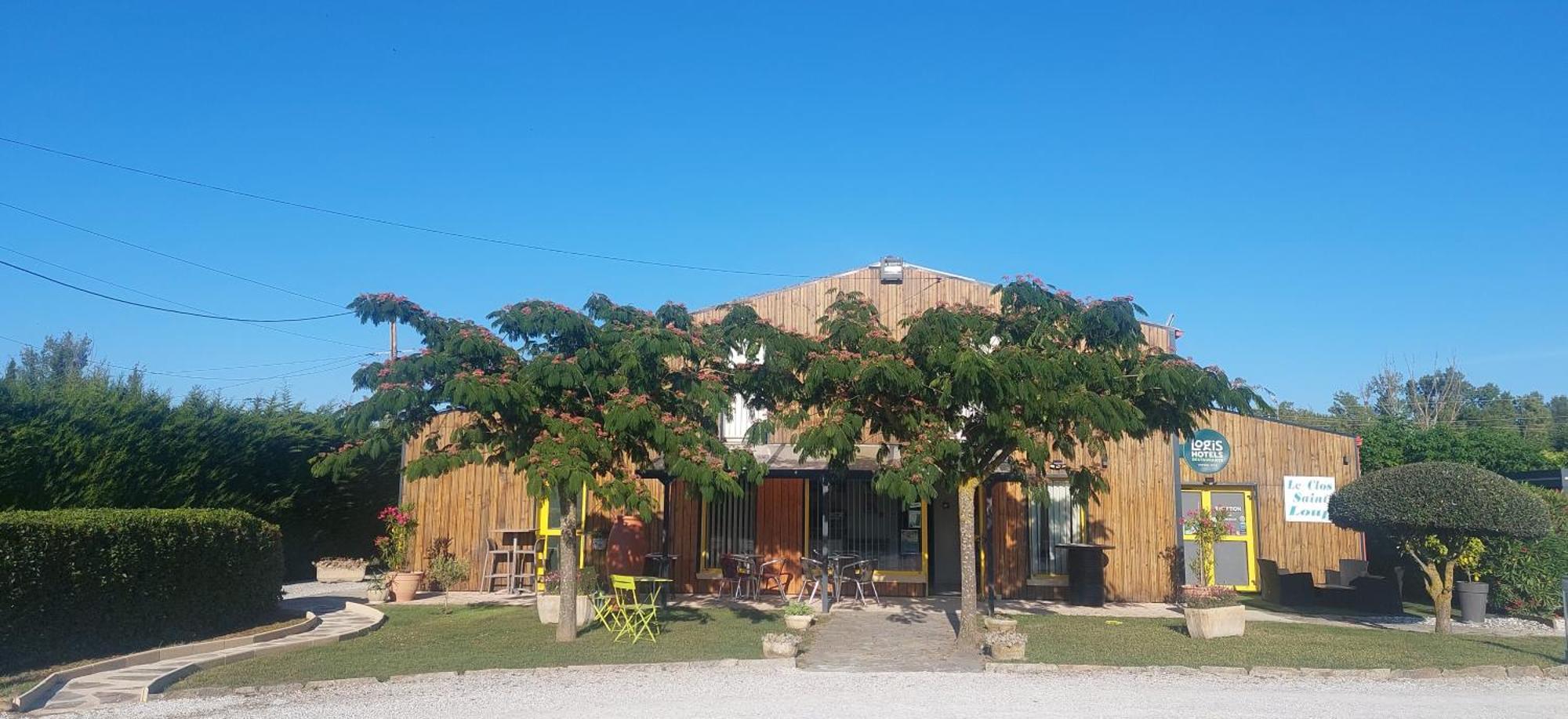 Logis Hotel Restaurant Le Clos Saint Loup Bram Exterior foto